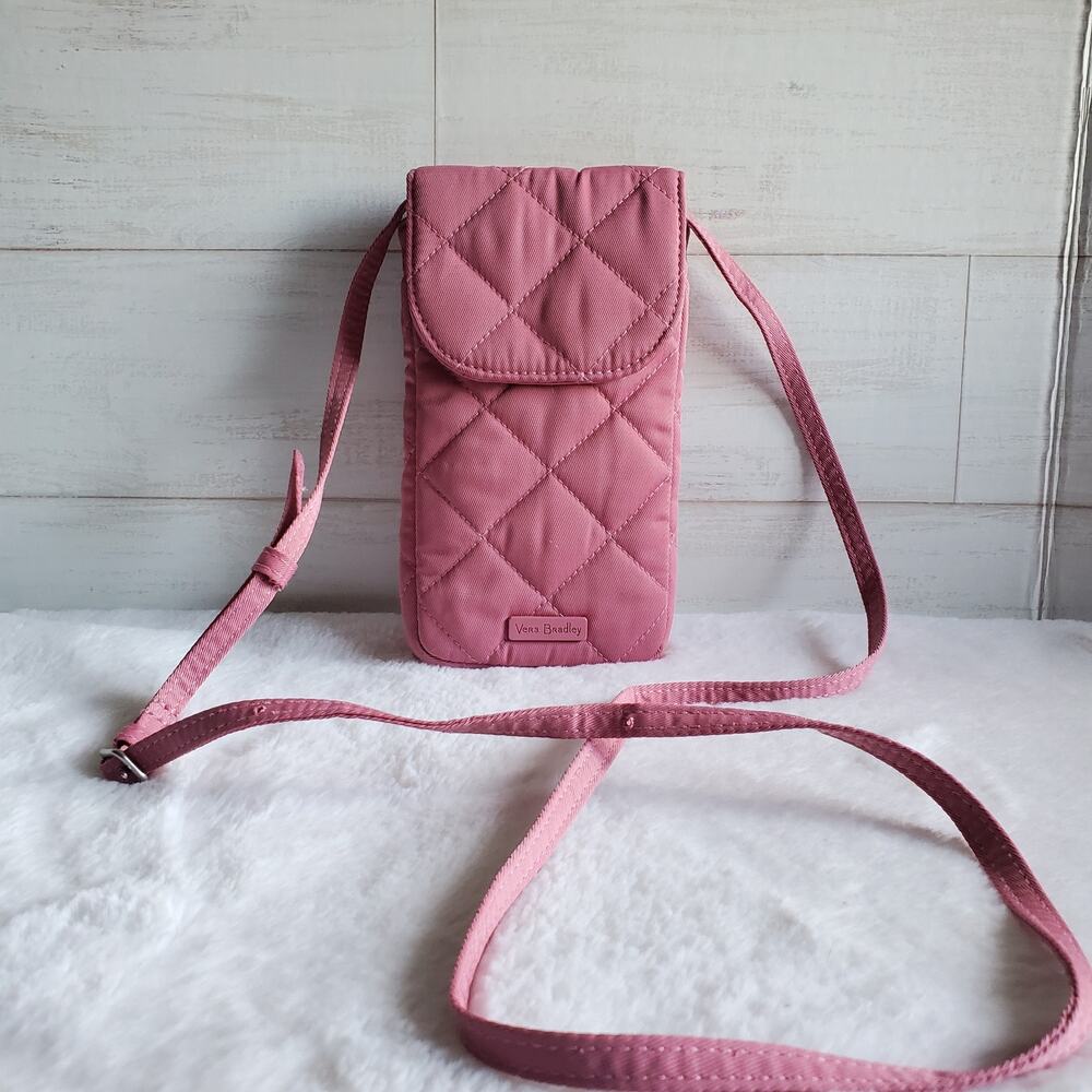 Vera Bradley Carson Deluxe Cellphone Crossbody Bag